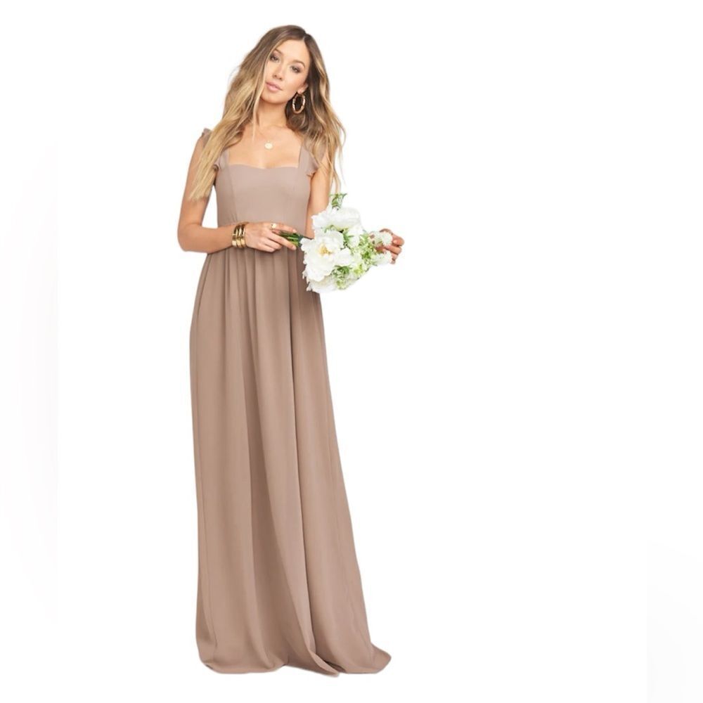 Show me your Mumu tan Jane maxi dress size XL